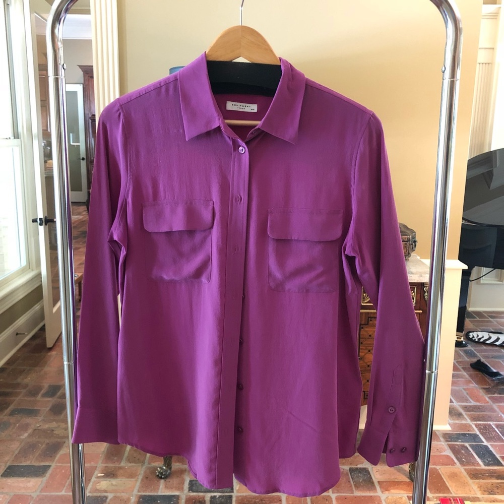 Equipment Silk Blouse